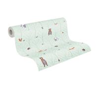 AS Creation Little Love groen behang | 381192 - thumbnail