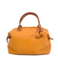 CHAMONIX leren damestas handtas schoudertas curcuma - thumbnail