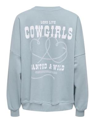 Only Onlstina L/s Lovely O-neck Box Swt Sweater Arona