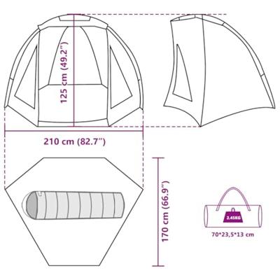 Vistent waterdicht bruin