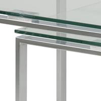Bendt Bijzettafel 'Lone' set van 3 stuks, kleur Chroom - thumbnail