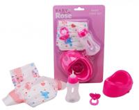 Johntoy John toy baby rose 4-delige verzorgset - thumbnail