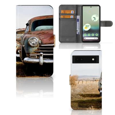 Google Pixel 6A | Telefoonhoesje met foto | Vintage Auto Google Pixel 6A | Telefoonhoesje met foto | Vintage Auto
