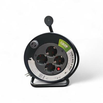 Calex kabelhaspel 15 meter grijs
