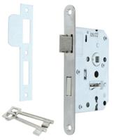 DX Dag & nachtslot incl. 2 sleutels met RVS voorplaat - thumbnail