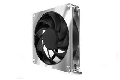 Alphacool Apex Stealth Metall PC-ventilator Chroom (b x h x d) 120 x 120 x 25 mm