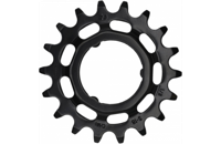 KMC shimano 16t tandwiel - elektrischefiets - zwart - thumbnail