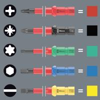 Wera Kraftform Kompakt VDE 65 iS PZ/S # 1 x 157 mm TIE Elektronica Plus/minus Verwisselbare kling 1 mm - thumbnail