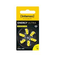 Intenso Energy Ultra gehoorapparaten batterij PR 70-10 6 stuks blister - thumbnail