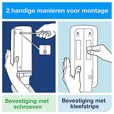 Tork Sensor zeepdispenser voor schuimzeep en antibacteriële handzeep S4, zwart (561608) (561609) - thumbnail