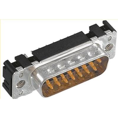 HARTING 09652616713 D-sub male connector 180 ° Aantal polen: 15 Solderen 1 stuk(s)