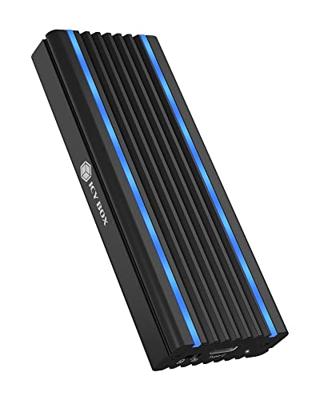 ICY BOX IB-1824ML-C31 M.2 SDD-behuizing Zwart ICY BOX IB-1824ML-C31 M.2 SDD-behuizing Zwart