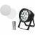 Eurolite IP PAR 14x8W QCL DMX LED-lichteffect Aantal LEDs: 14 8 W - thumbnail