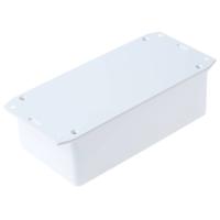 Hammond Electronics 1591DFLGY Euro-behuizing 160 x 80 x 50 ABS Grijs-wit (RAL 7035) 1 stuk(s) - thumbnail