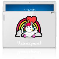 Lenovo Tab P10 Tablet Back Cover Unicorn Power - thumbnail