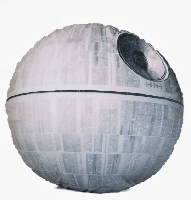 Dinsey Death Star sierkussen 36 cm - thumbnail