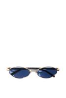 Jacquemus zonnebril Sirocco JAC160C1SUN white gold/silver - thumbnail