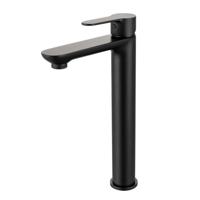 GO by Van Marcke Helene Wastafelmengkraan - eengreeps - verhoogd - 30.8cm - keramische schijven - mat zwart 8192-32 MB - thumbnail