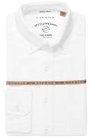 Eterna Heren Overhemd Wit Borstzakje Button Down Oxford Regular Fit - thumbnail