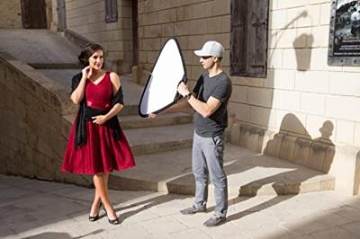 Manfrotto Trigrip reflectiescherm 75cm sunfire/zilver Manfrotto Trigrip reflectiescherm 75cm sunfire/zilver