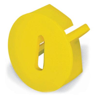 WAGO 284-400 Vingerbeschermingsafdekking Geel 100 stuk(s)