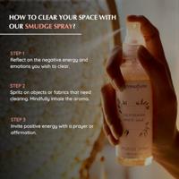 Aromafume Natural Smudge Spray Witte Salie en Frankincense - thumbnail