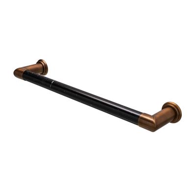 Elektrische Radiator Cascade 60x12 cm Nero Marquina Marble / Light Bronze Elektrische Radiator Cascade 60x12 cm Nero Marquina Marble / Light Bronze