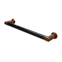 Elektrische Radiator Cascade 60x12 cm Nero Marquina Marble / Light Bronze - thumbnail