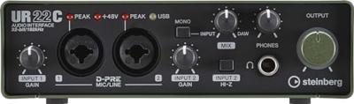 Steinberg UR22C USB 3 audio interface GREEN