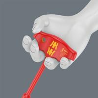 Wera 410 i VDE B VDE-geïsoleerde T-greep adapterschroevendraaier voor 3/8" doppen, 3/8" x 130 mm - 05005120001 - thumbnail