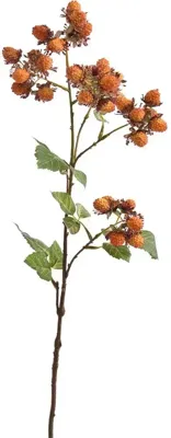 Pure Royal kunsttak moerbei 78cm oranje