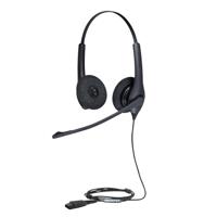 Jabra Biz 1500 Duo QD Headset Bedraad Hoofdband Kantoor/callcenter Zwart - thumbnail