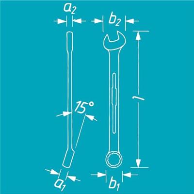 Hazet 600N-29 600N Ring-steeksleutel Sleutelbreedte (metrisch) 29 mm