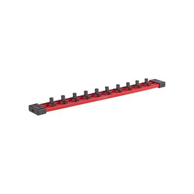 Milwaukee Accessoires rail voor 10 impact doppen | 1/4"| 350 mm - 4932480444
