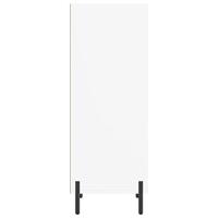 Dressoir 34,5x32,5x90 cm bewerkt hout wit - thumbnail