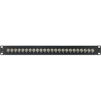 Renkforce 24 poorten BNC-patchpaneel 483 mm (19) 1 HE Ingericht