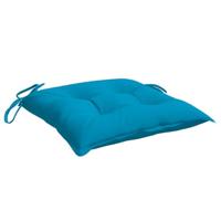 VidaXL Palletkussens 2 st 50x50x7 cm oxford stof lichtblauw - thumbnail
