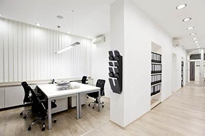 Durable FLEXIPLUS 6 A4 1700008061 Folderhouder Zwart DIN A4 1 stuk(s) Aantal vakken: 6 (l x b x h) 247 x 247 x 745 mm - thumbnail