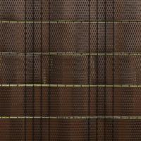 Balkonschermen 10 st 255x19 cm poly rattan bruin en zwart - thumbnail