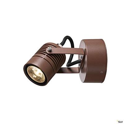 SLV RichtbareLed spot 6cm - 6w - 3000K bruin - 1004957