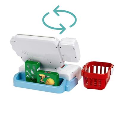 Theo klein 7265 Zelfbedieningskassa I scanner met licht & geluid I display voor 3 themas I winkelwagen, speelgeld, en nog veel meer I speelgoed voor kinderen Theo klein 7265 Zelfbedieningskassa I scanner met licht & geluid I display voor 3 themas I winkelwagen, speelgeld, en nog veel meer I speelgoed voor kinderen