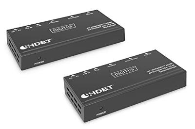 Digitus DS-55520 audio/video extender AV-zender & ontvanger Zwart