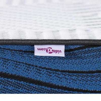 Matraspads Wit en Blauw 120 x 200 cm