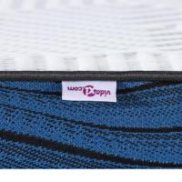 Matraspads Wit en Blauw 120 x 200 cm - thumbnail