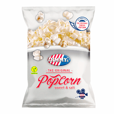 Jimmy's popcorn zoet & zout mini (21x 22gr)