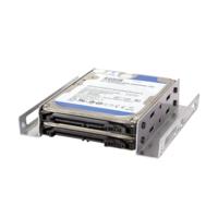 LogiLink AD0009 montagekit 2x 3,5 HDD of SSD in 5,25 bay - thumbnail