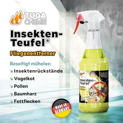 TUGA CHEMIE insectenverwijderaar "insect devil". insect devil 1 l tuga