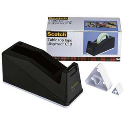 Scotch Plakbanddispenser C10 Zwart Rolbreedte (max.): 25 mm Rollengte (max.) 66 m
