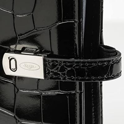 Organizer Kalpa Pocket inclusief agenda 2025-2026 7dagen/2pagina's croco zwart Organizer Kalpa Pocket inclusief agenda 2025-2026 7dagen/2pagina's croco zwart