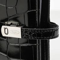 Organizer Kalpa Pocket inclusief agenda 2025-2026 7dagen/2pagina&apos;s croco zwart - thumbnail